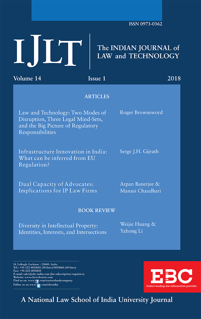 Indian Journal of Law and Technology IJLT